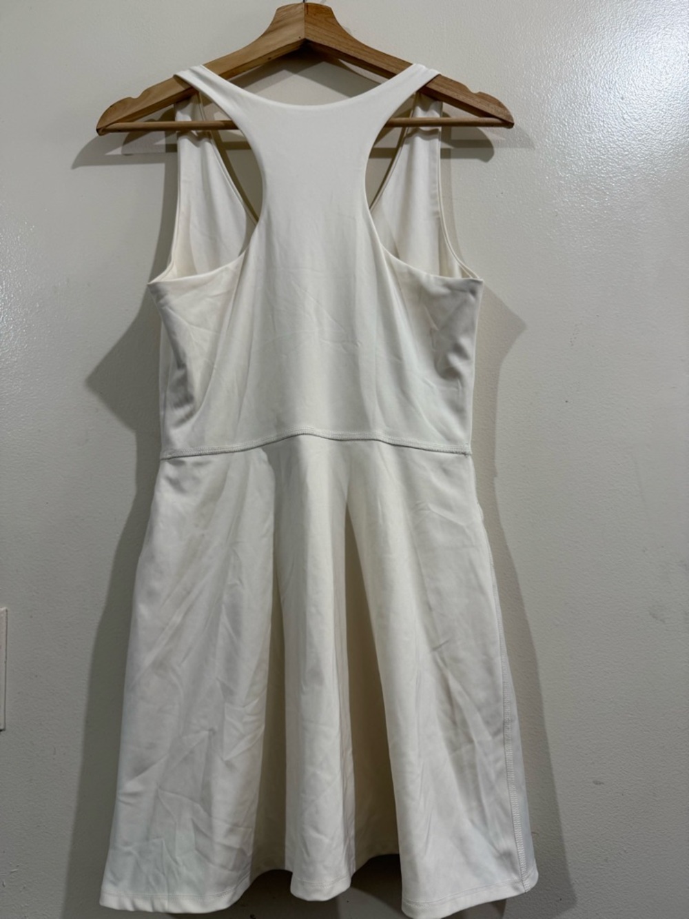 Reformation Cream V-Neck Sleeveless Mini Dress - Picture 4 of 7
